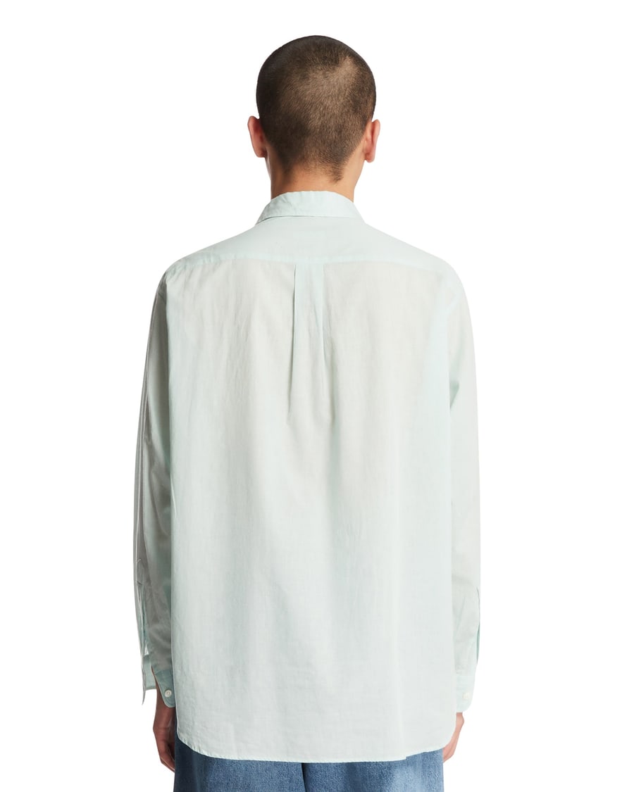KAPTAIN SUNSHINE Camicia In Cotone Verde, view 5