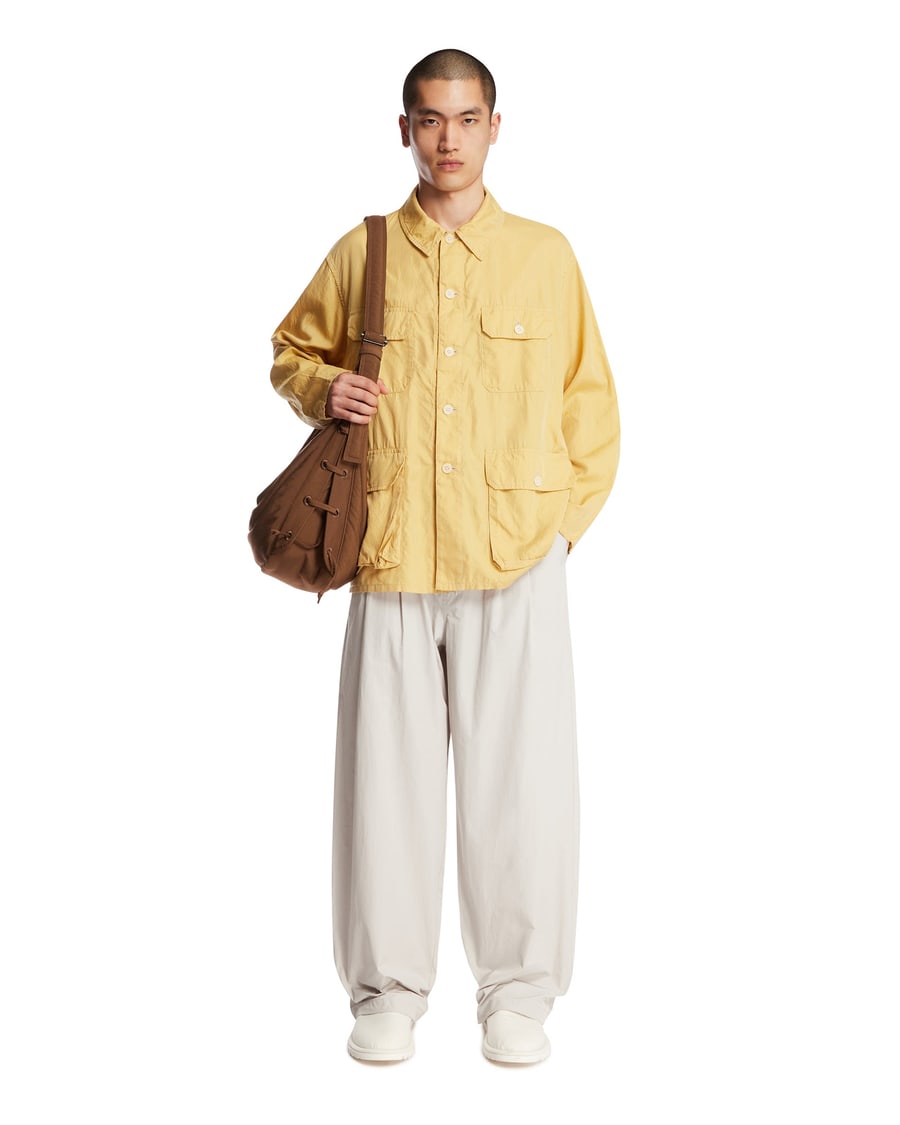 KAPTAIN SUNSHINE Camicia Multitasche Gialla, view 3