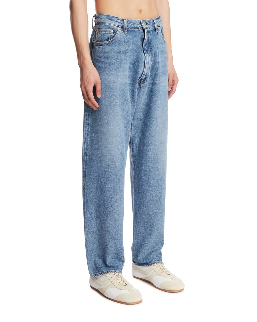 KAPTAIN SUNSHINE Jeans In Cotone Blu, view 2
