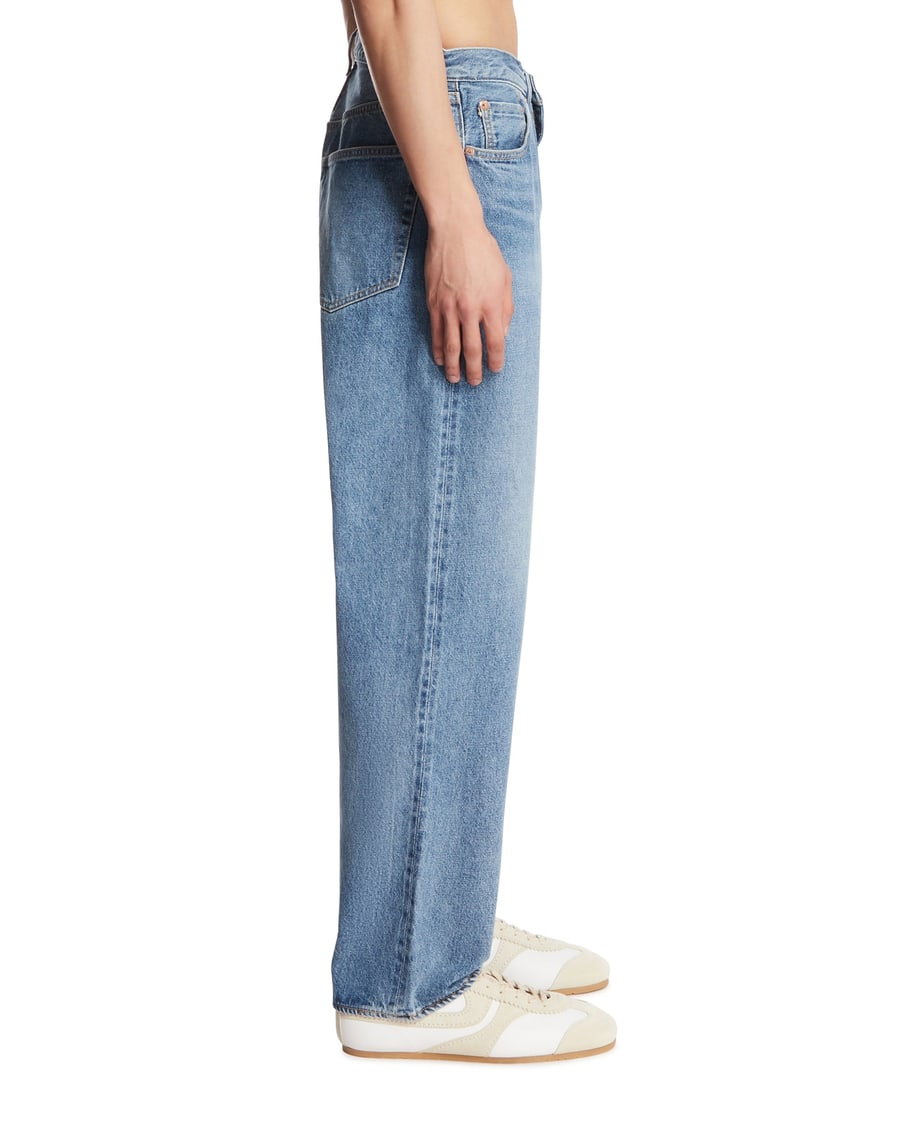 KAPTAIN SUNSHINE Jeans In Cotone Blu, view 4
