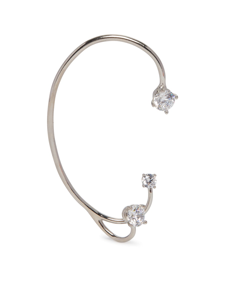 PANCONESI Three Point Ear Cuff Argentato