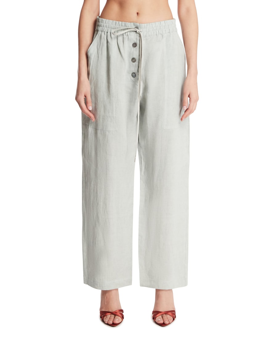 STUDIO NICHOLSON Pantaloni Attis Celesti