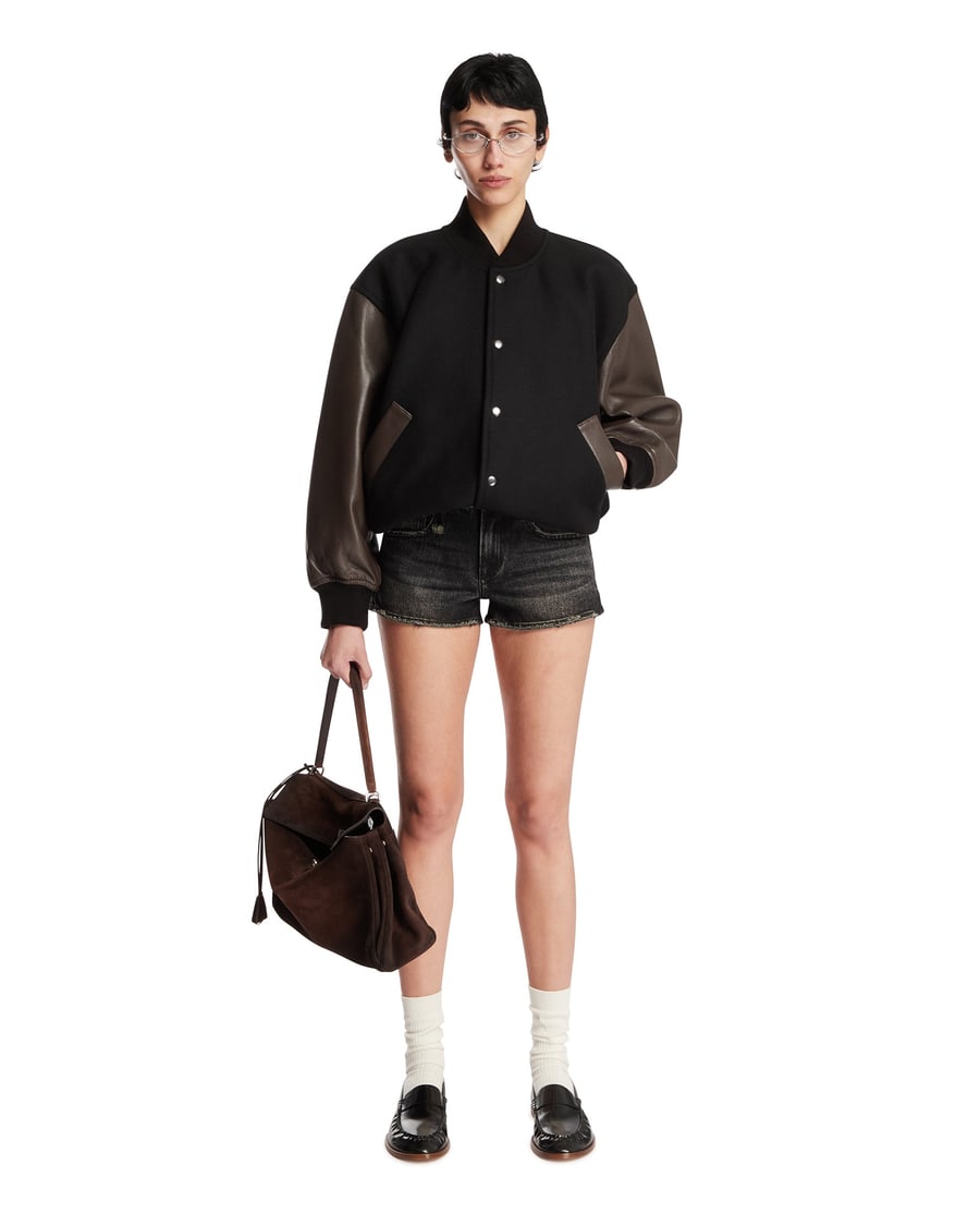 STUDIO NICHOLSON Bomber Alph Nero, view 3