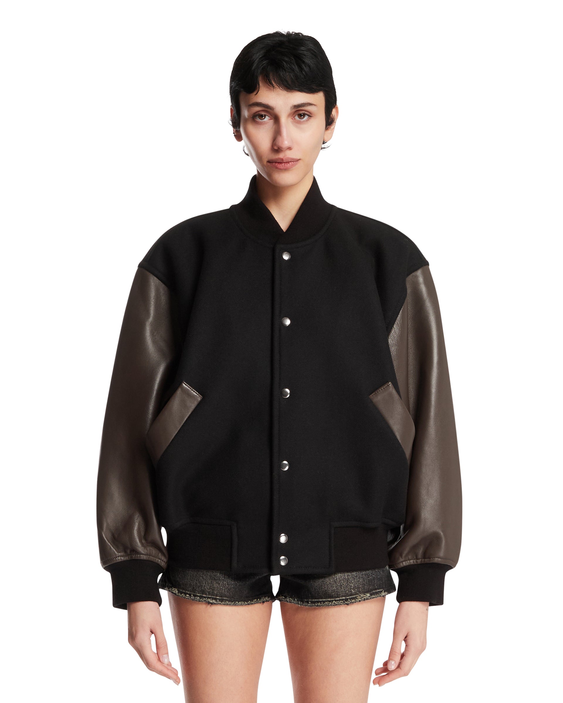 STUDIO NICHOLSON Bomber Alph Nero
