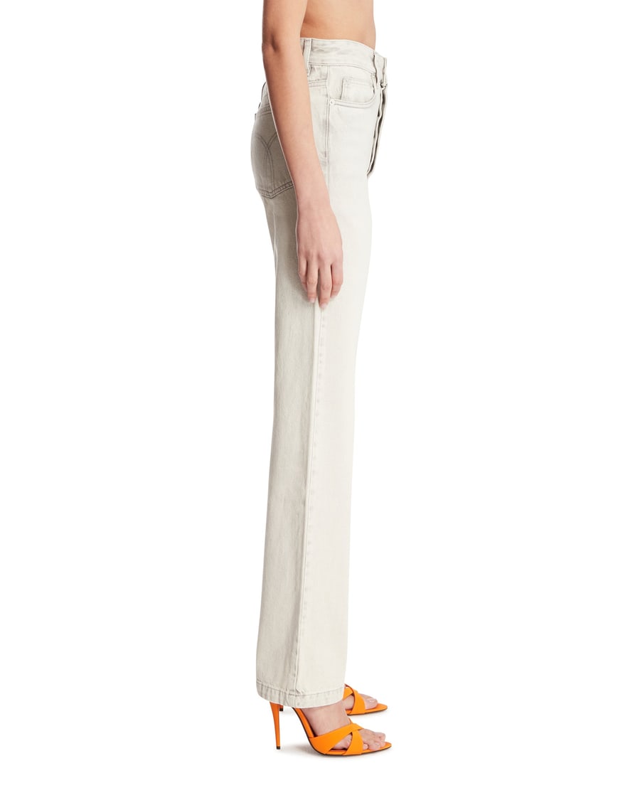 STUDIO NICHOLSON Jeans Barra Grigi, view 4