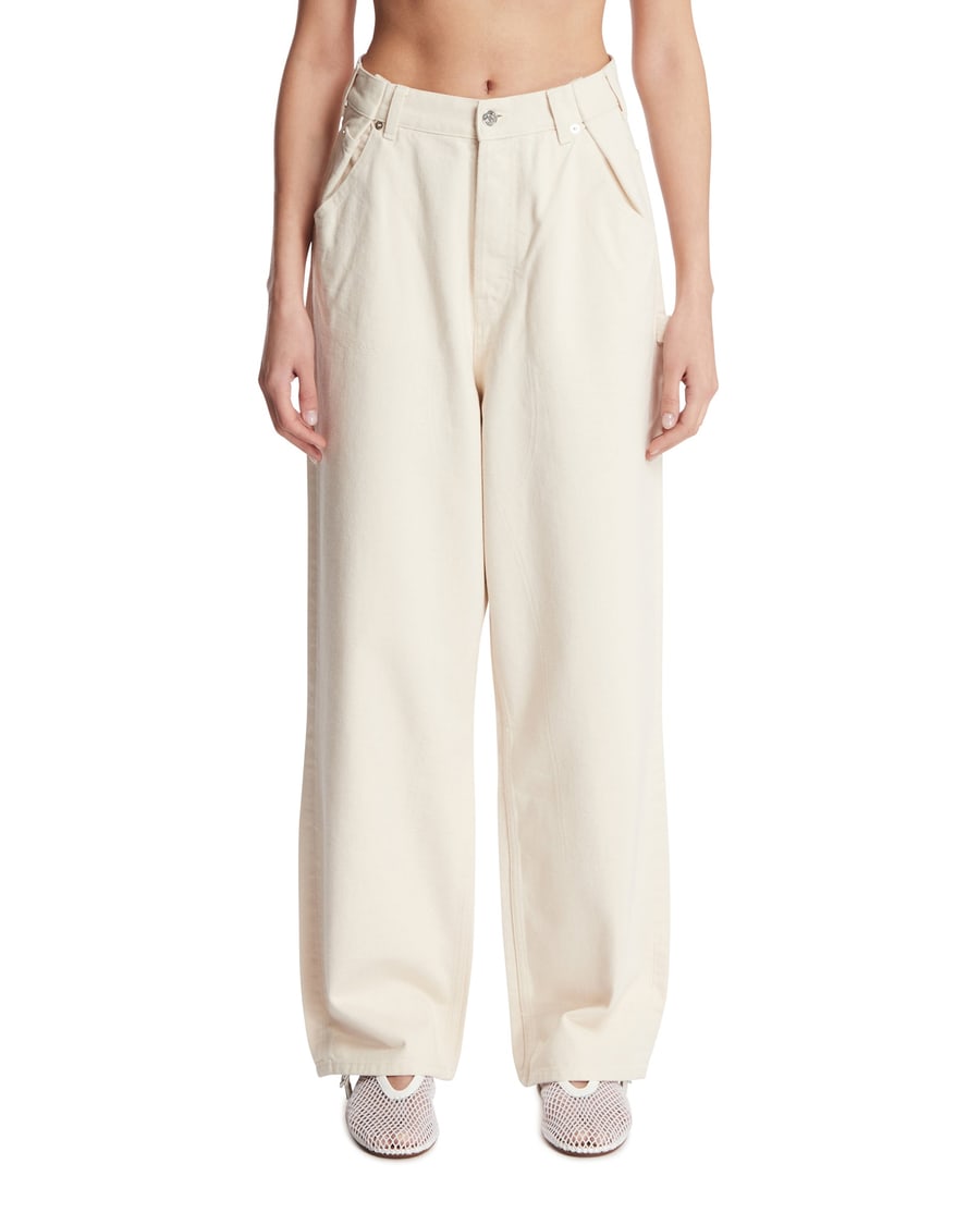 ARMARIUM Pantaloni Utility Bianchi
