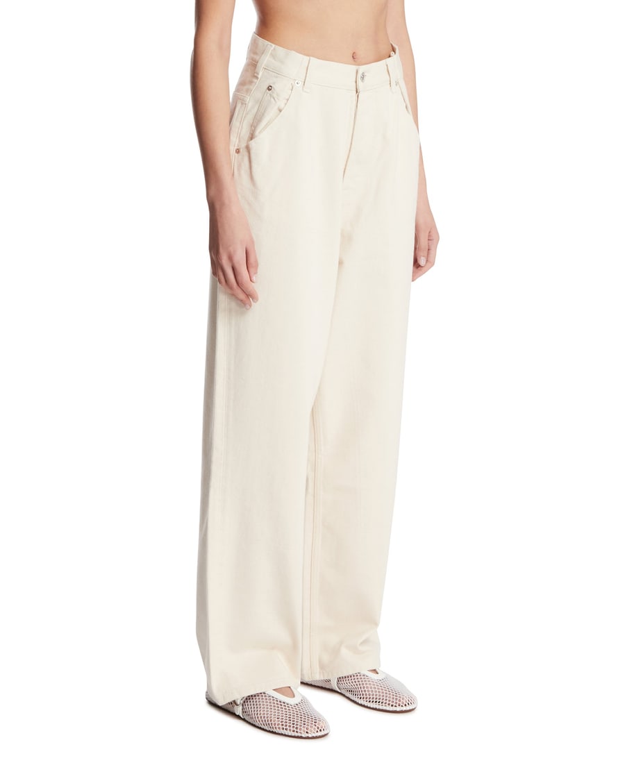 ARMARIUM Pantaloni Utility Bianchi, view 2