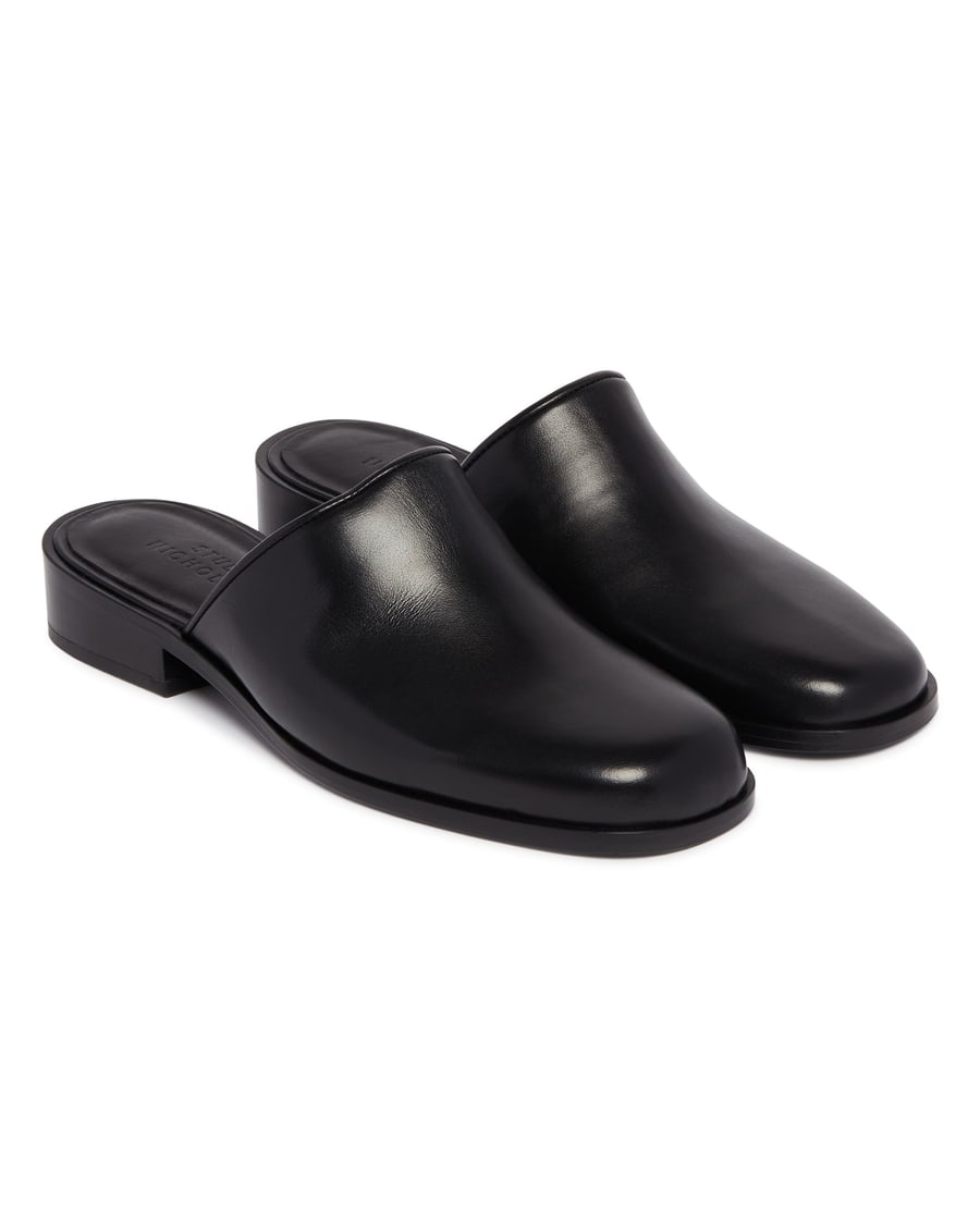 STUDIO NICHOLSON Mocassini Barlow Slip-on Neri, view 3