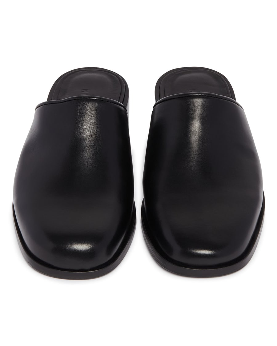 STUDIO NICHOLSON Mocassini Barlow Slip-on Neri, view 4