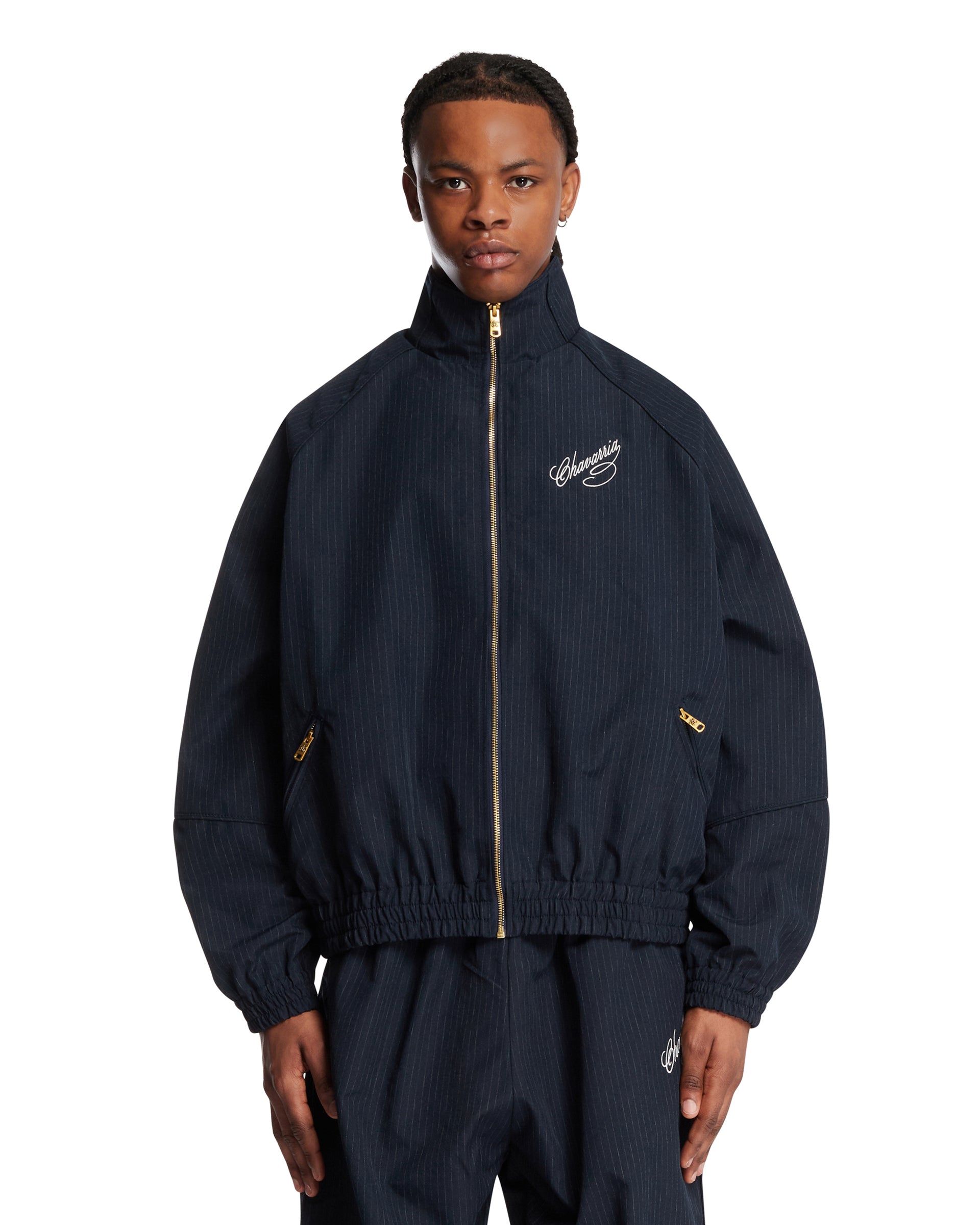 WILLY CHAVARRIA Ruff Rider Track Jacket Blu