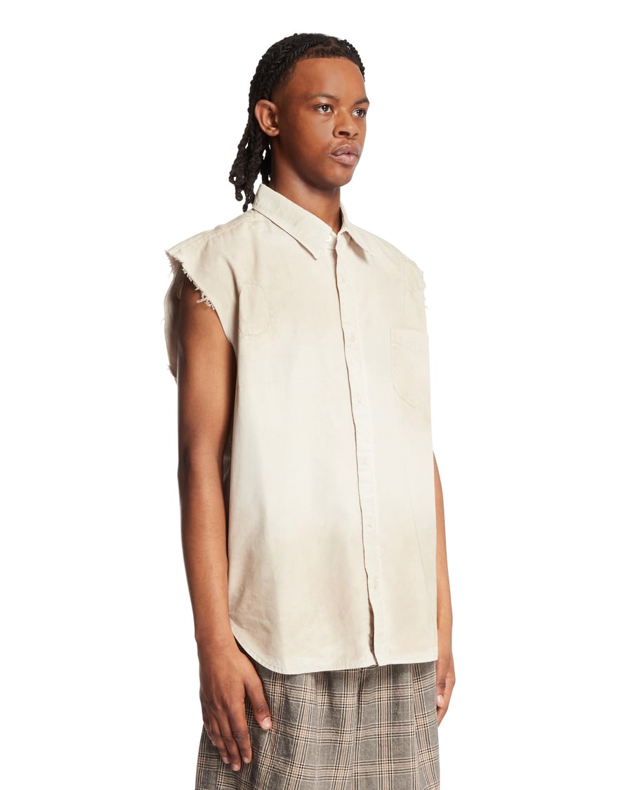 GALLERY DEPARTMENT Camicia Senza Maniche Beige, view 2