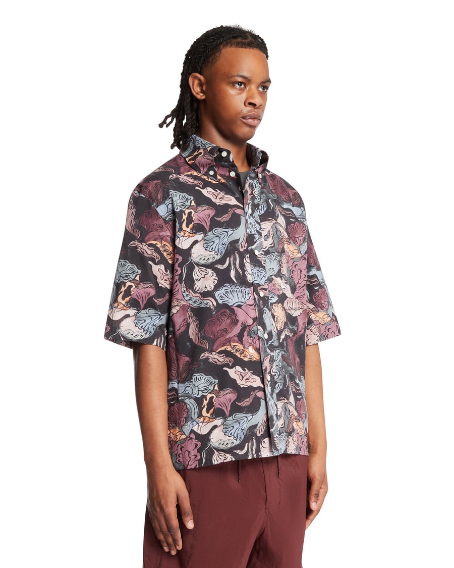 Lemaire Camicia Stampata Multicolore, view 2