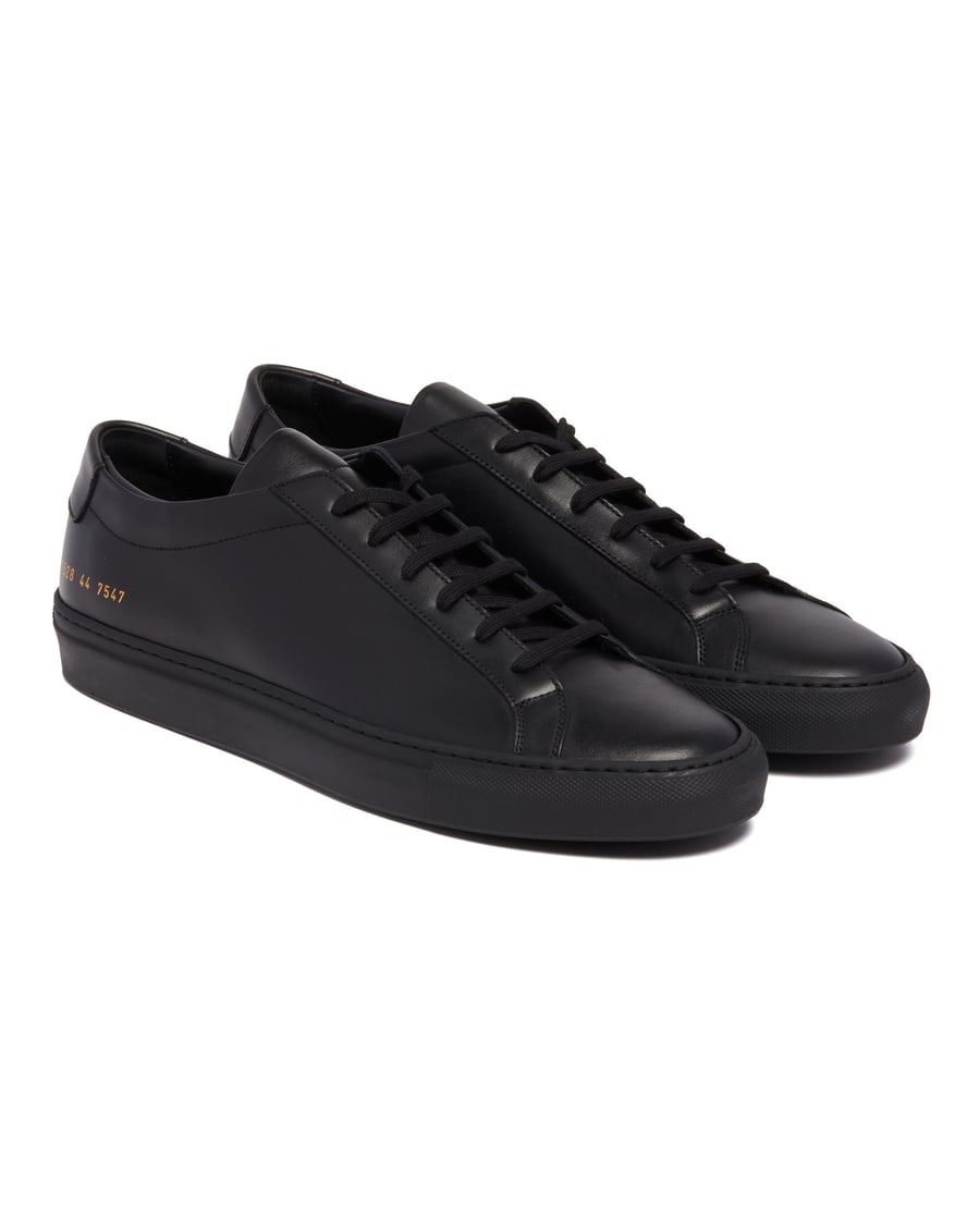 COMMON PROJECTS Sneakers Lisce Nere, view 4