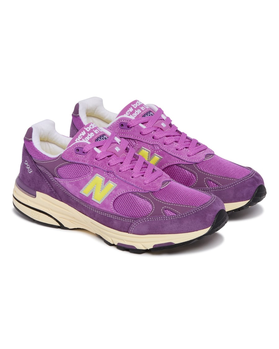 New Balance Sneakers Made in USA 993 Viola, view 4