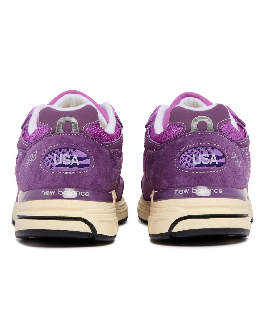 New Balance Sneakers Made in USA 993 Viola, view 6