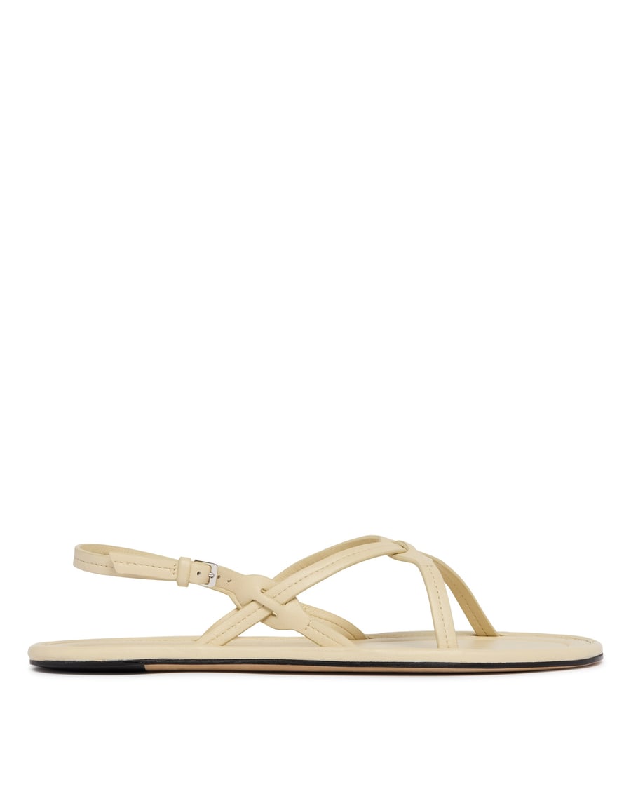 The Row Sandali Incrociati Sottili Beige