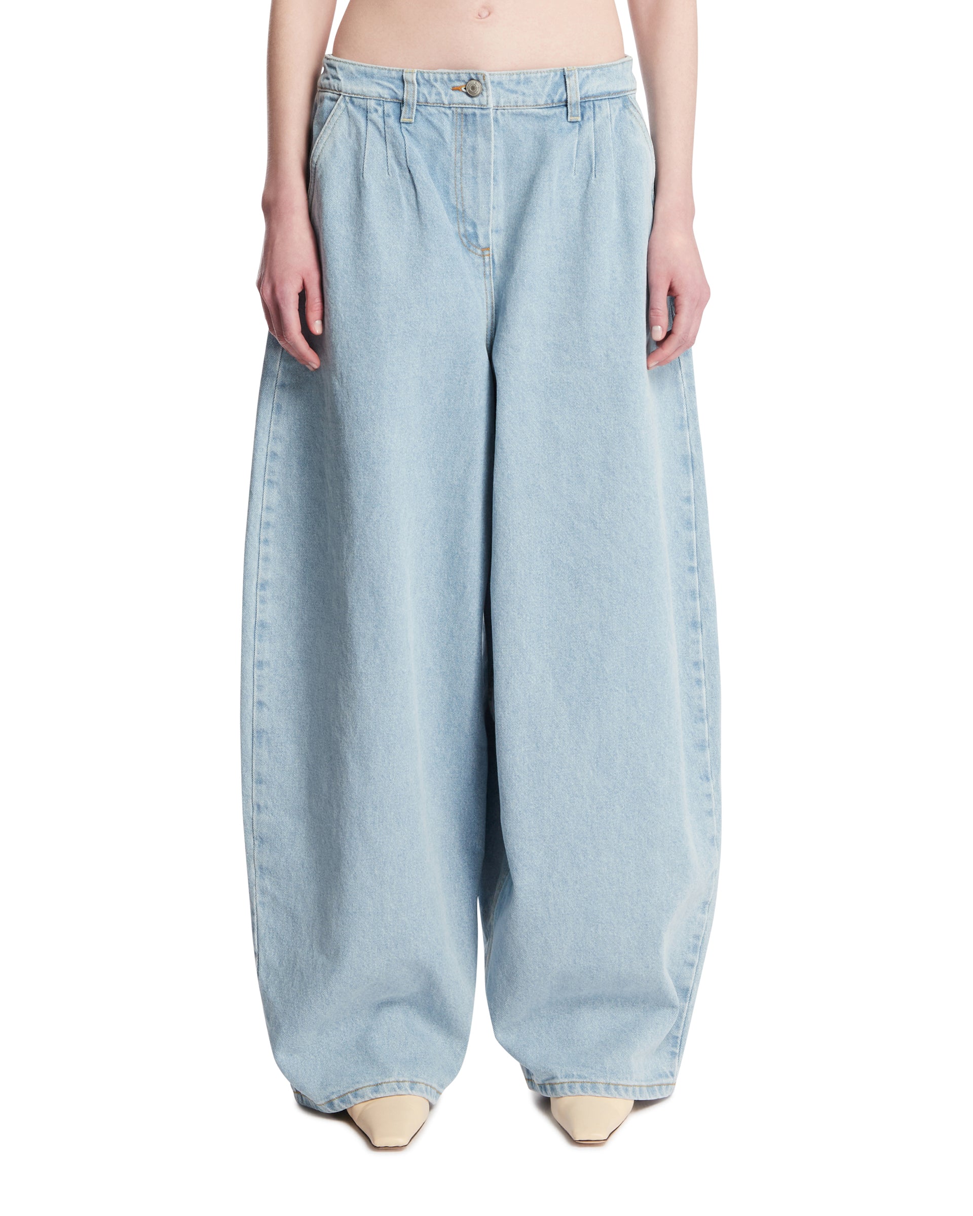MAGDA BUTRYM Jeans Balloon Celesti