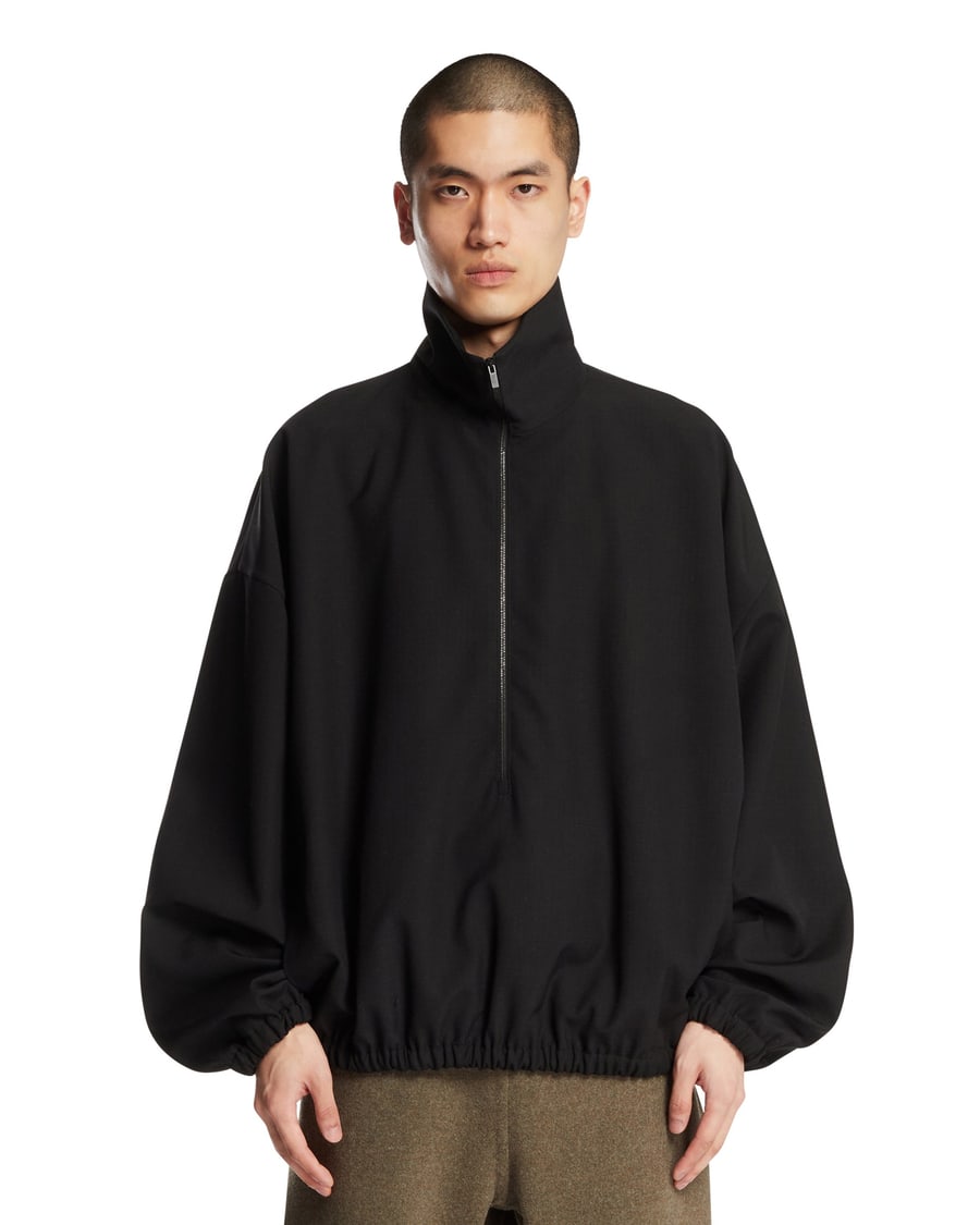 Fear of God Track Jacket A Mezza Zip Nera