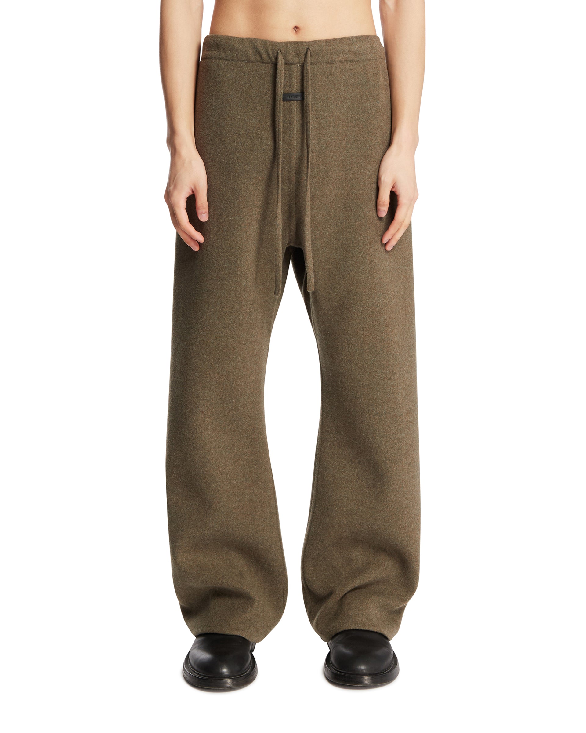 Fear of God Pantaloni In Cashmere E Lana Verdi
