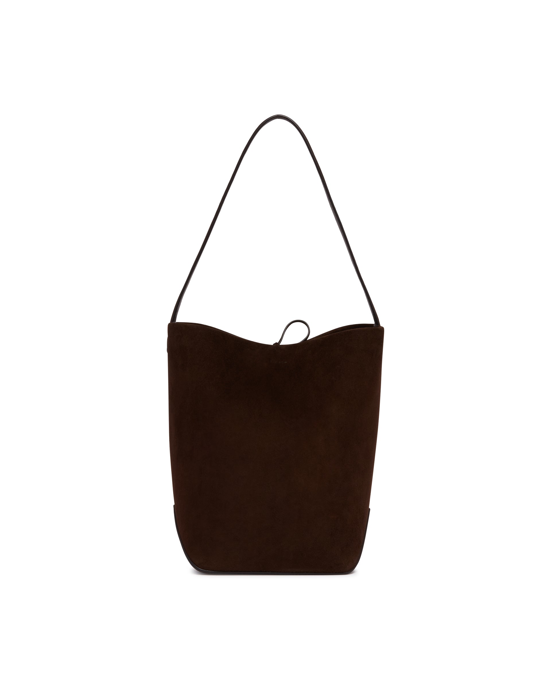 The Row Borsa N/S Park Tote Media Marrone, view 2