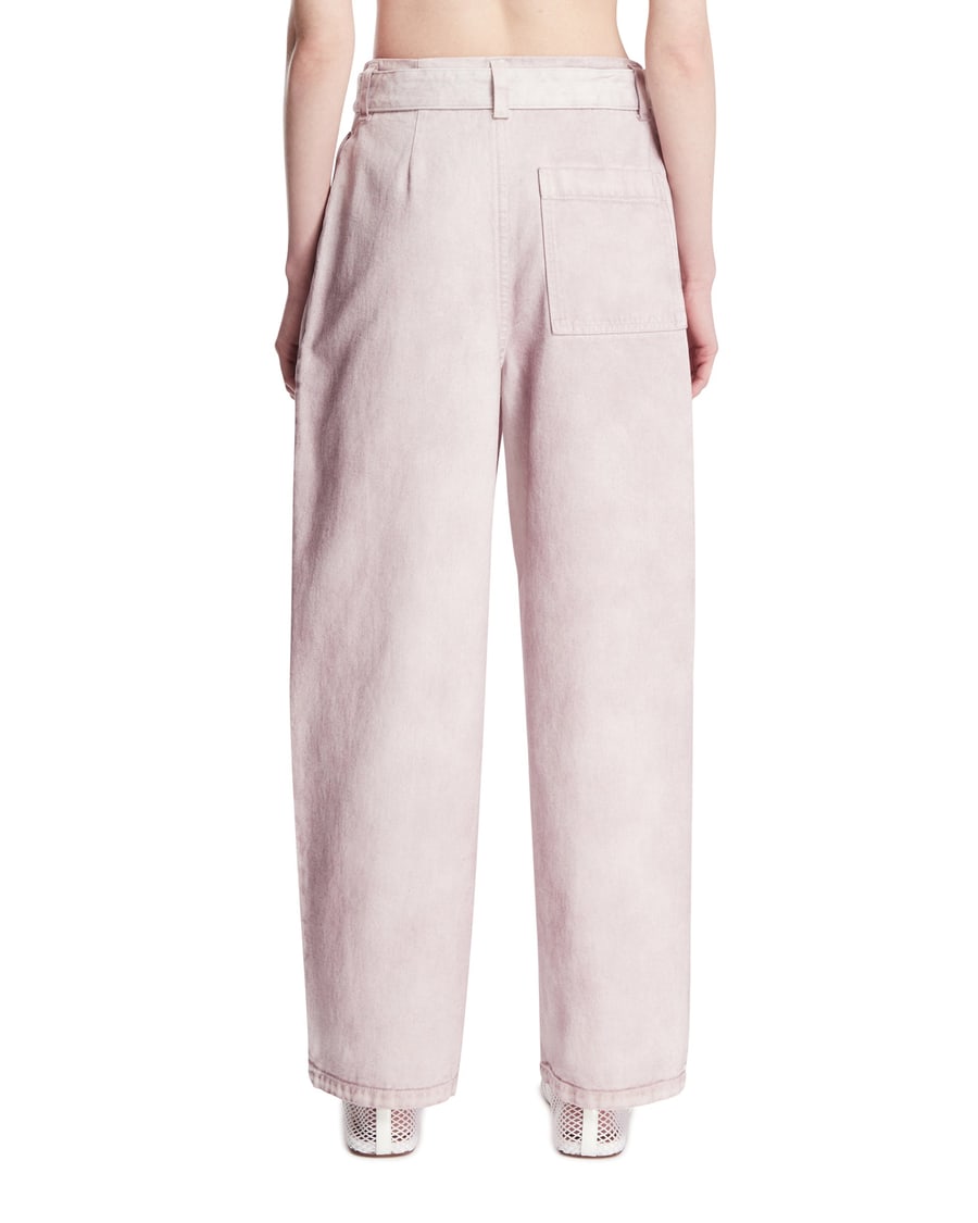 Loewe Pantaloni In Cotone Rosa, view 5
