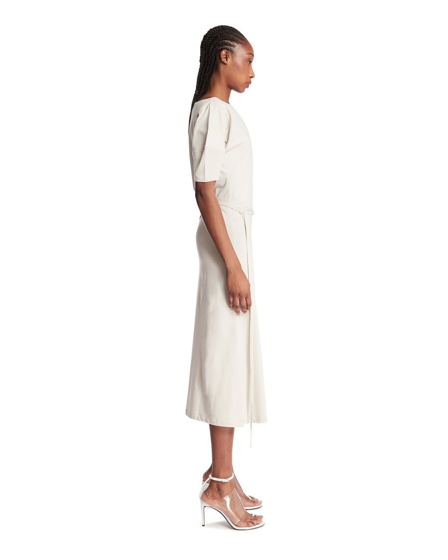 Lemaire Abito Off-Shoulder Grigio, view 4
