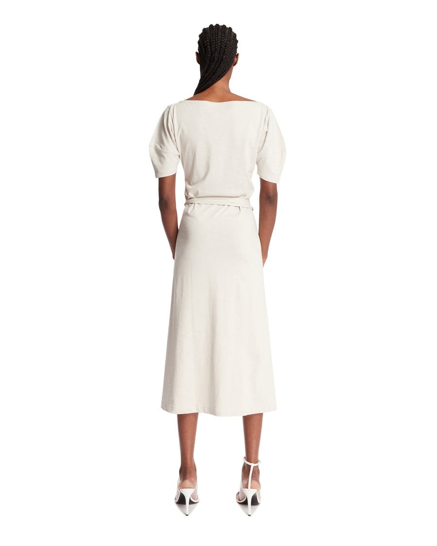 Lemaire Abito Off-Shoulder Grigio, view 5