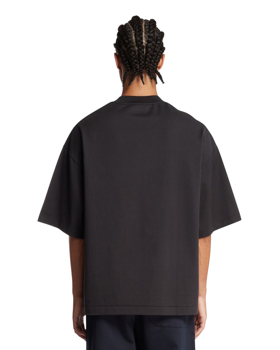 KAPTAIN SUNSHINE T-Shirt In Cotone Nera, view 5
