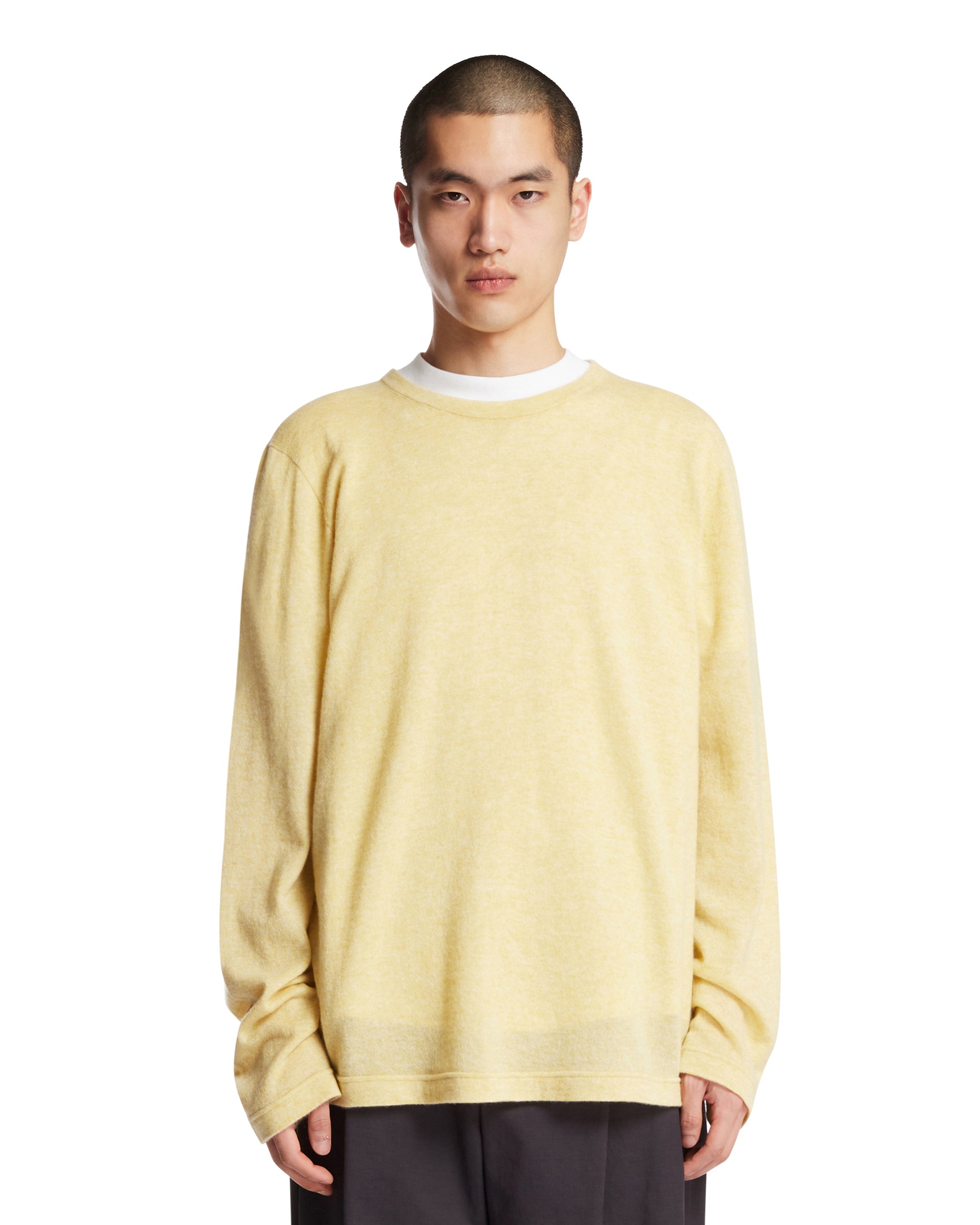 The Row Maglione Casas In Cashmere Giallo