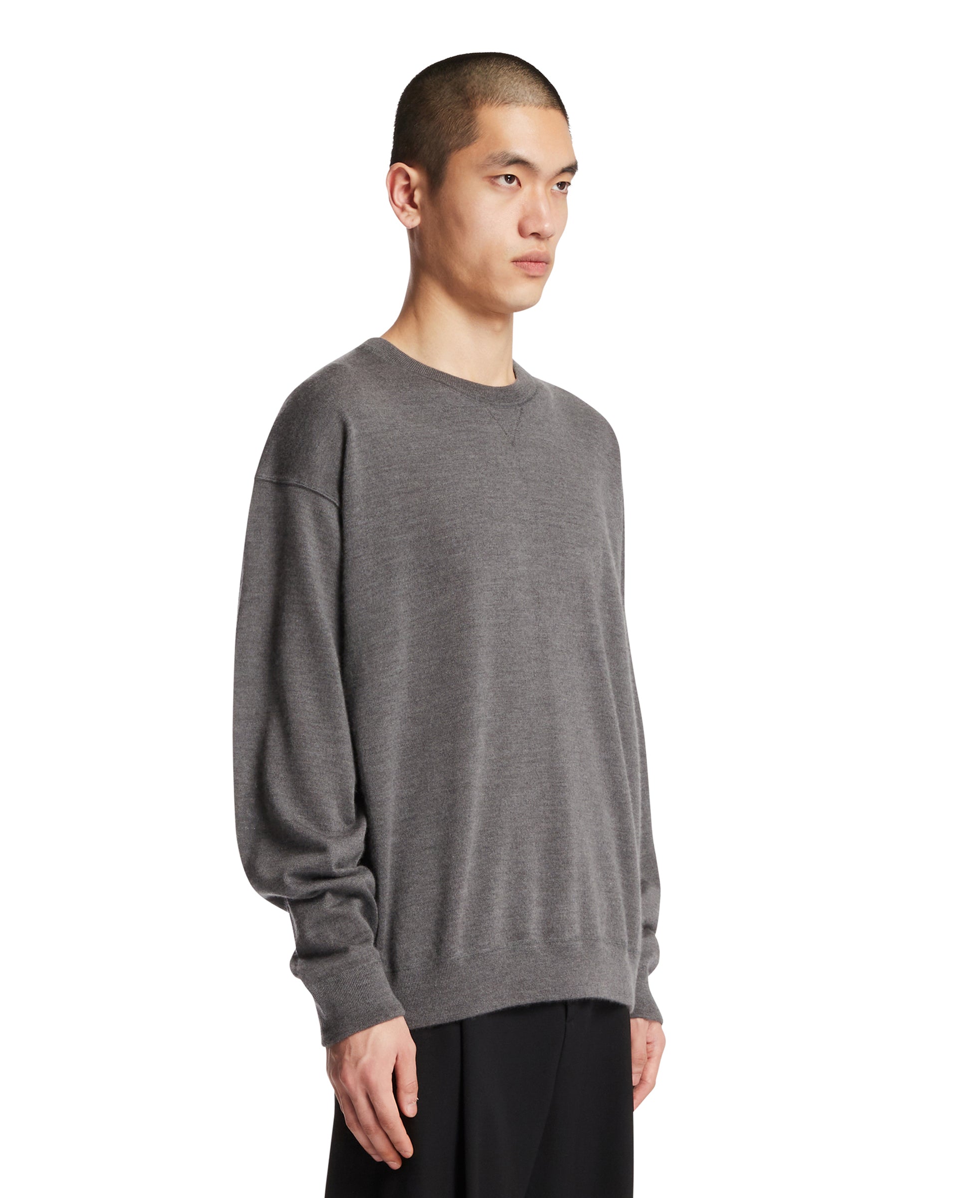 The Row Maglione In Cashmere Grigio, view 2