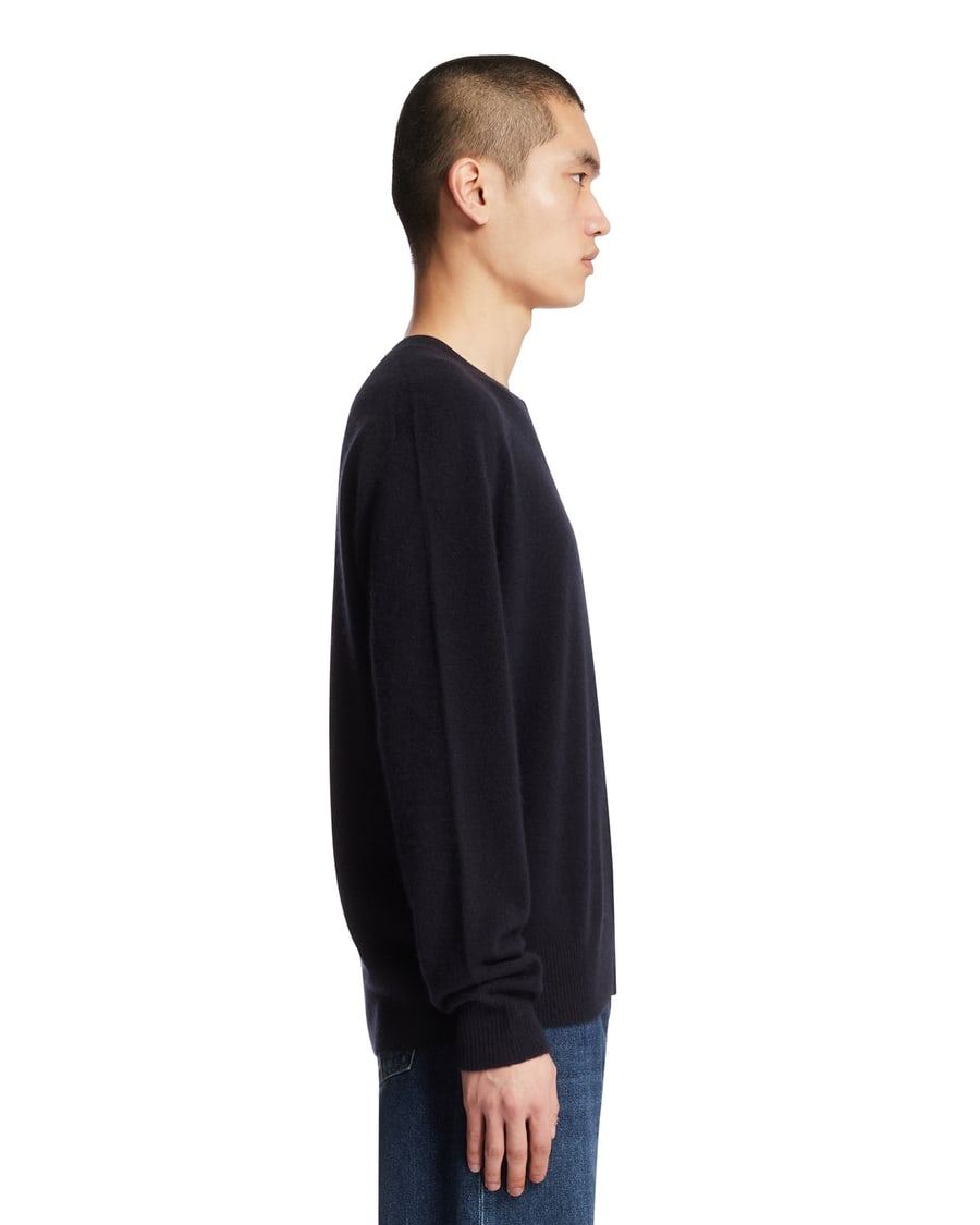 The Row Maglione Auguste In Cashmere Blu, view 4