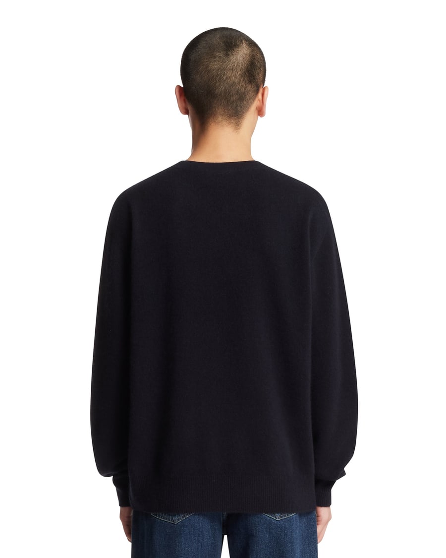 The Row Maglione Auguste In Cashmere Blu, view 5