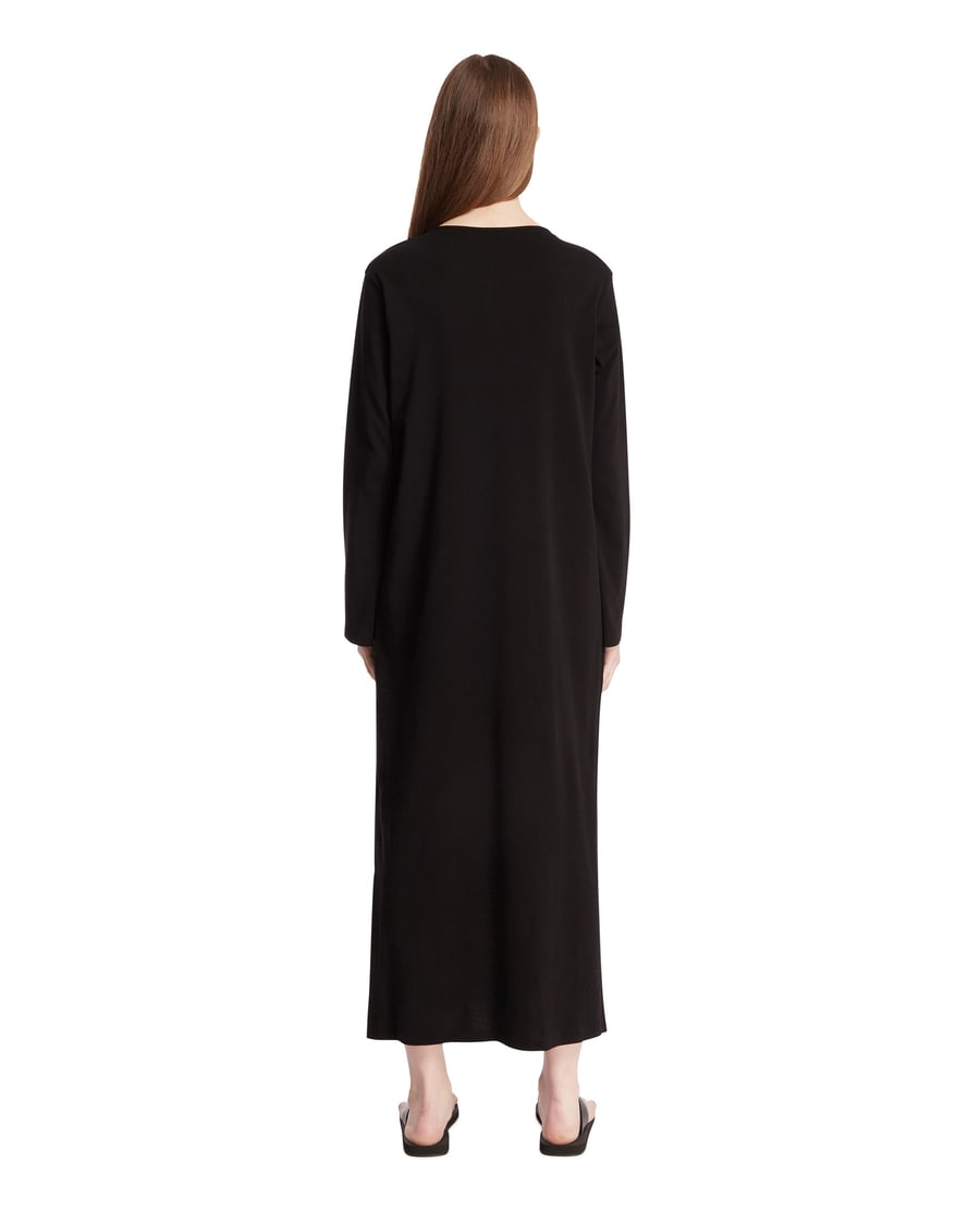 The Row Abito In Cotone Nero, view 5