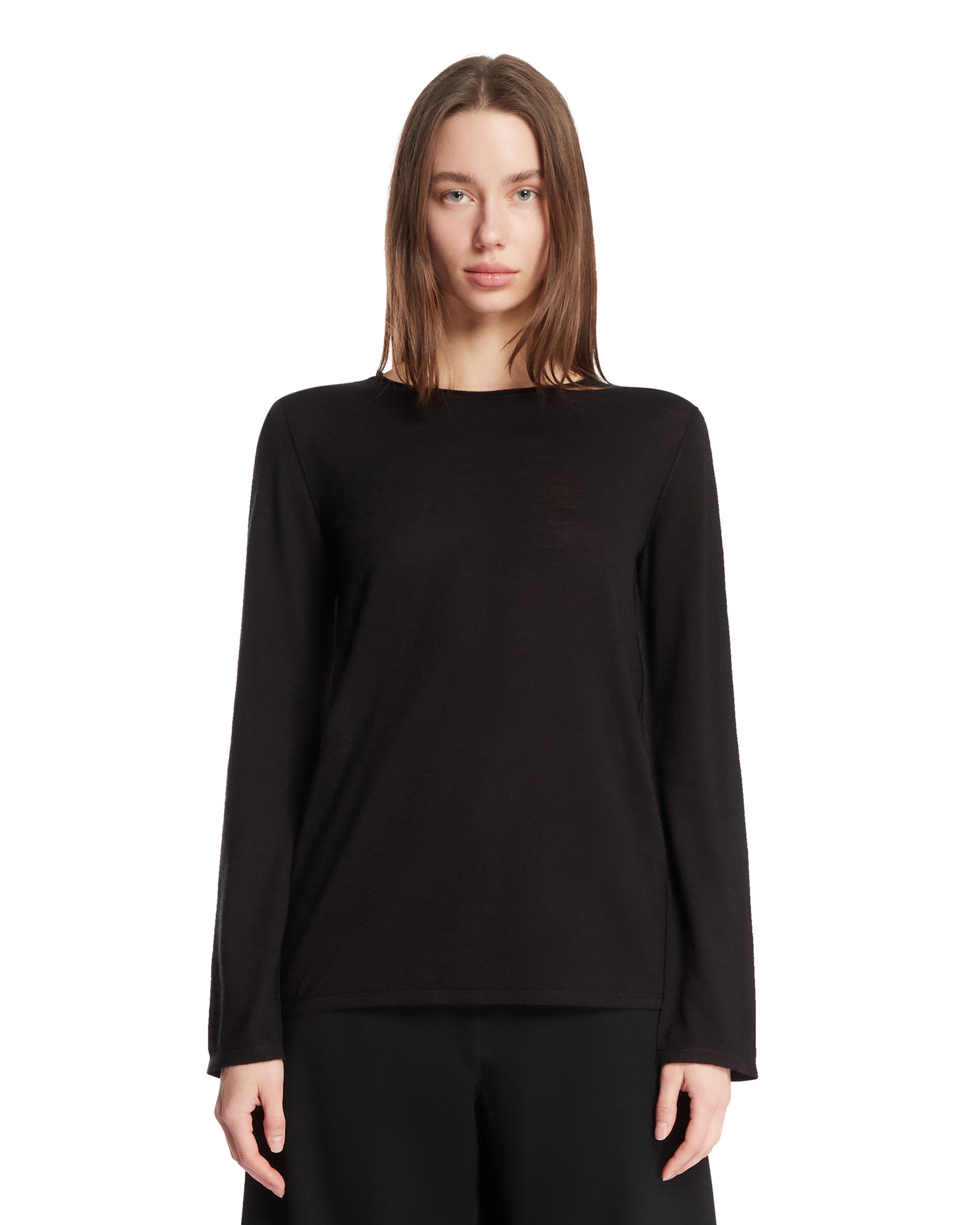 The Row T-Shirt in Cashmere Monton Nera