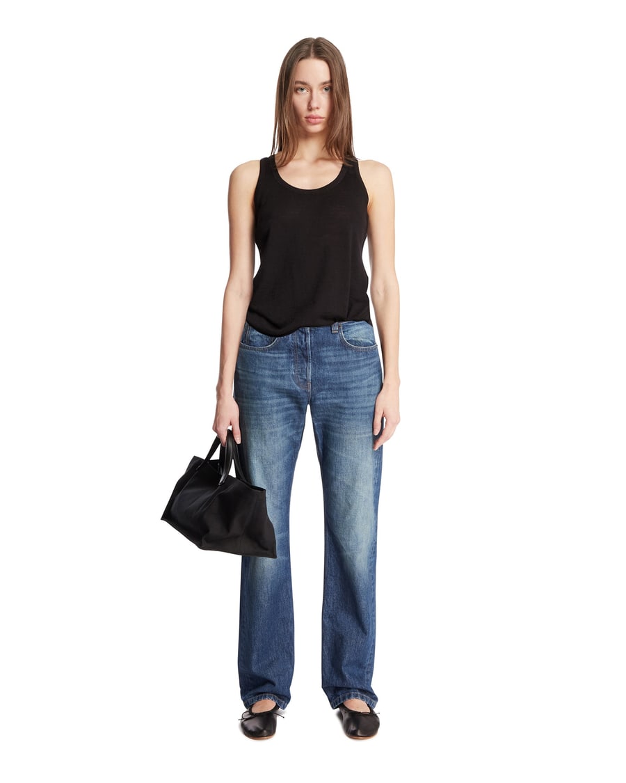 The Row Jeans A Cinque Tasche Blu, view 3