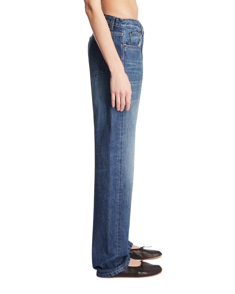 The Row Jeans A Cinque Tasche Blu, view 4