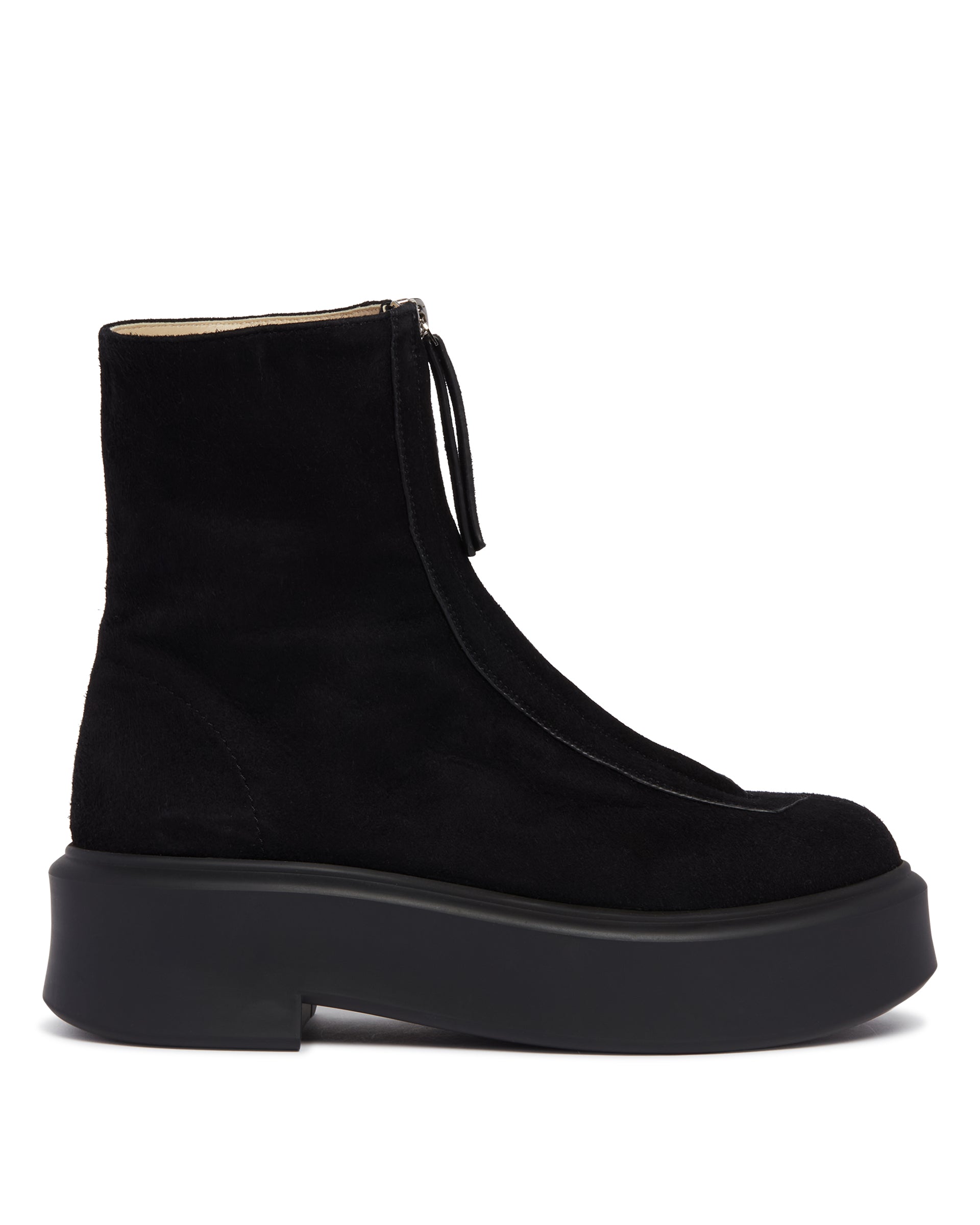 The Row Stivaletti Con Zip Neri