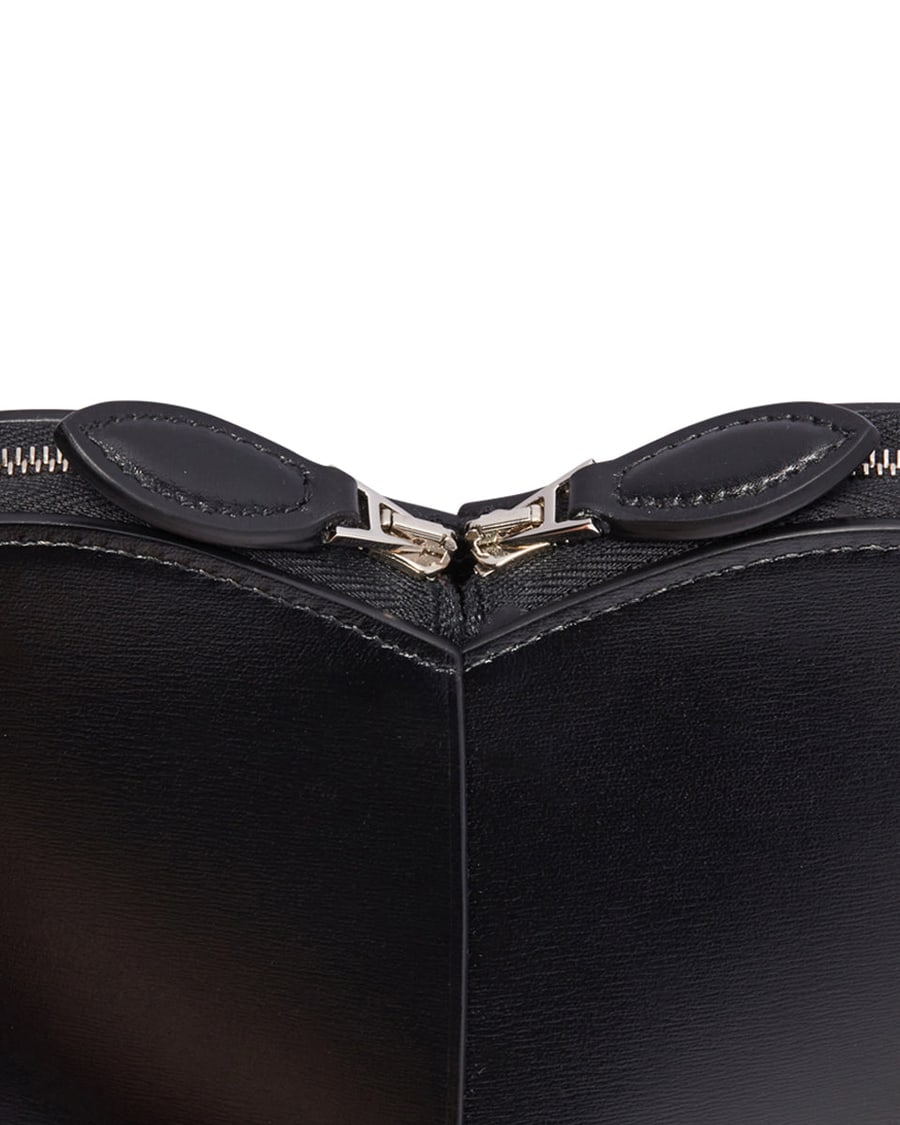 Alaïa Borsa in Pelle Nera Coeur, view 6