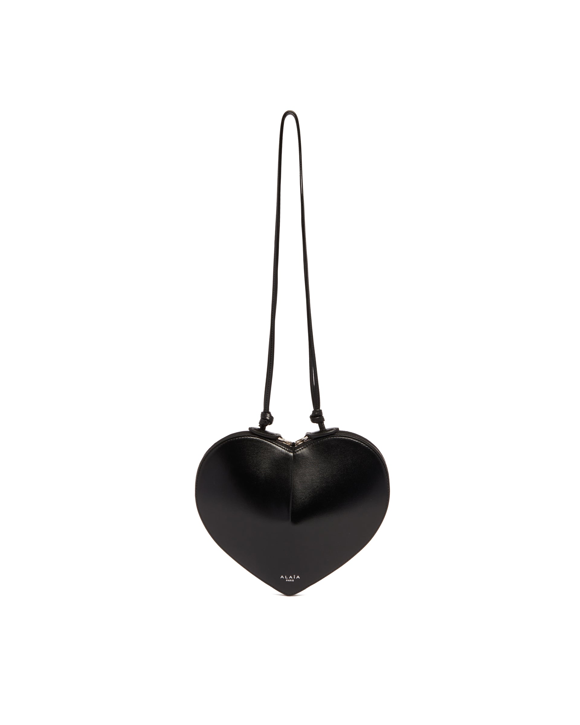 Alaïa Borsa in Pelle Nera Coeur, view 2
