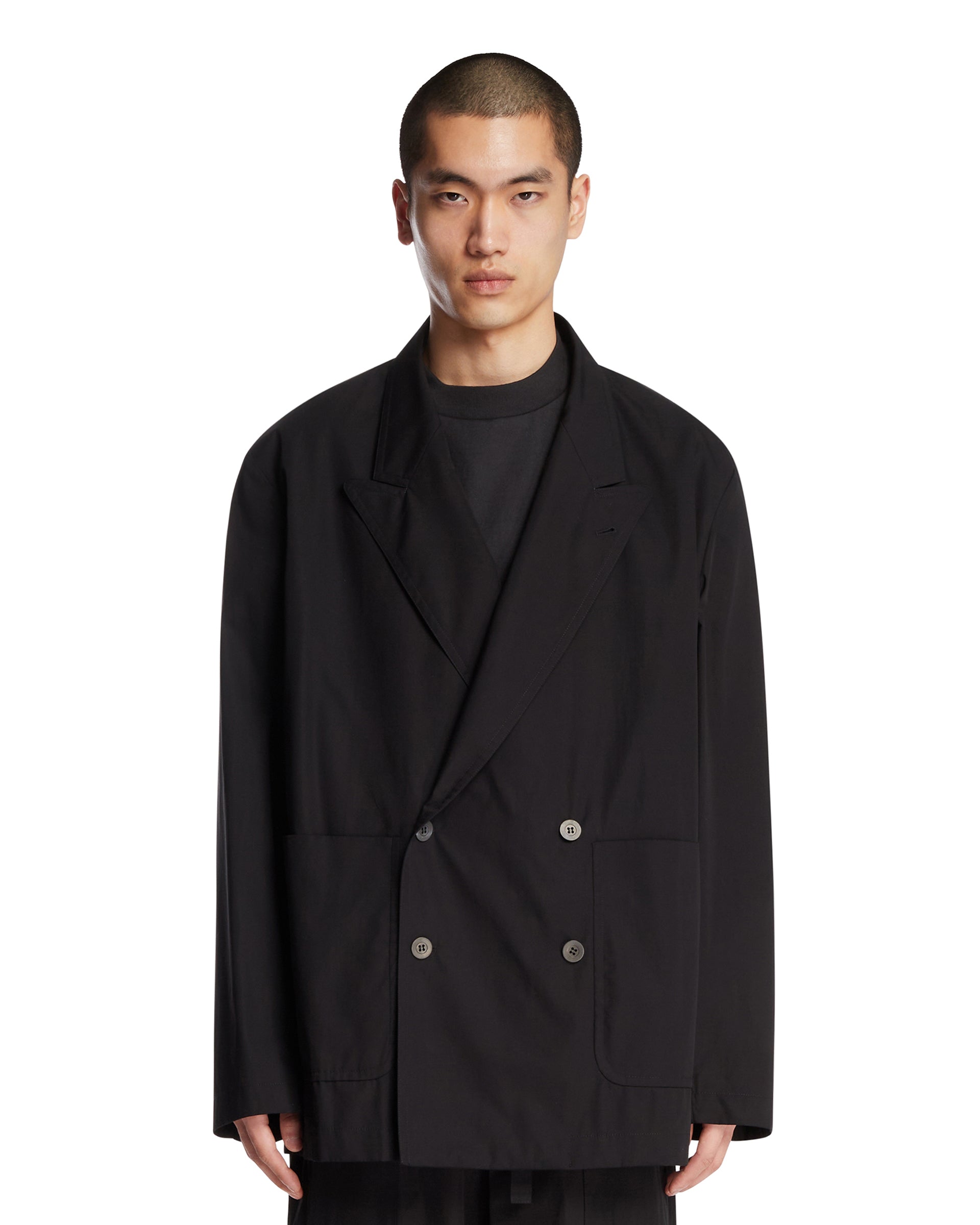 Dries Van Noten Blazer Doppiopetto Nero