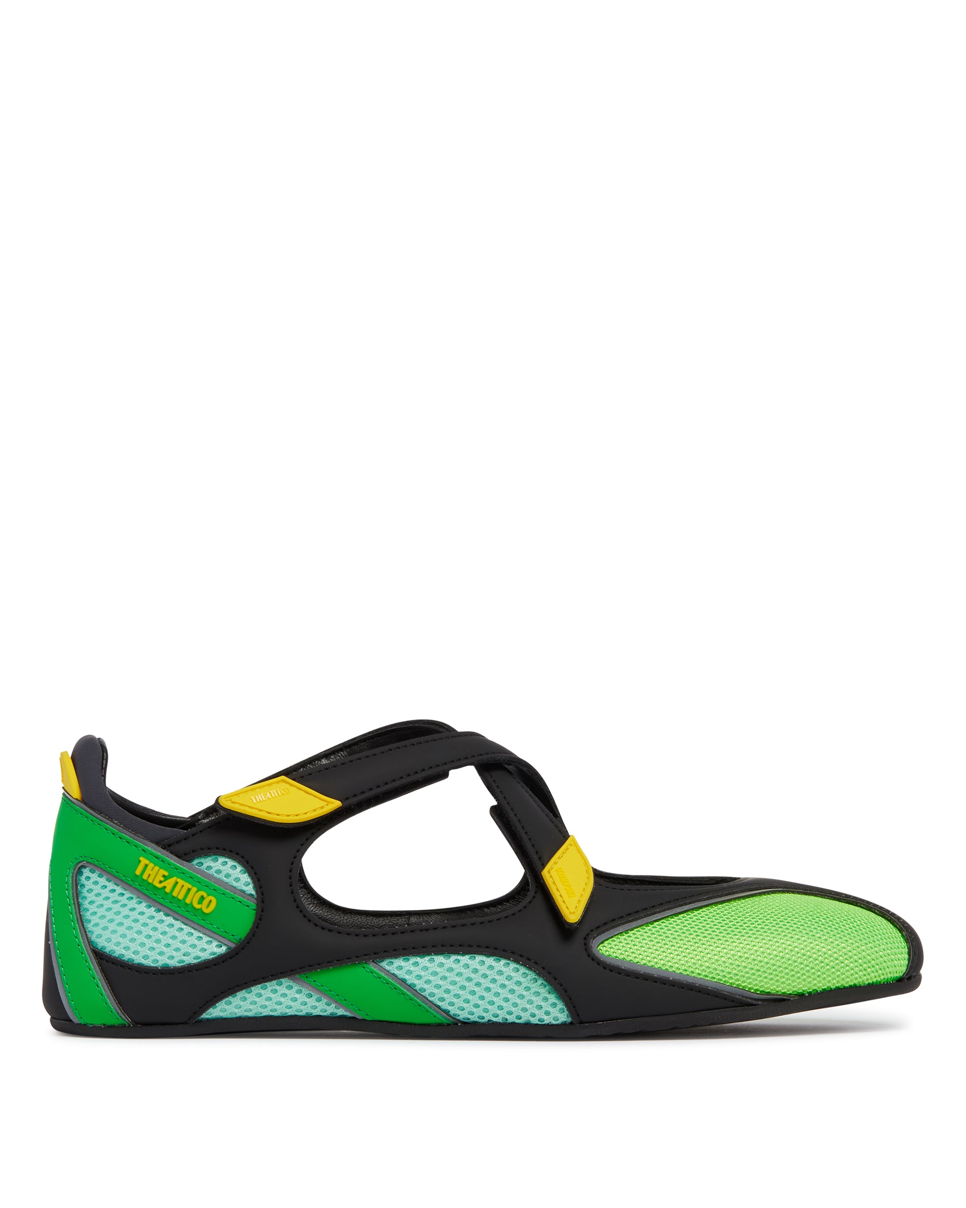 The Attico Ballerine Flat Floor 01 Verdi