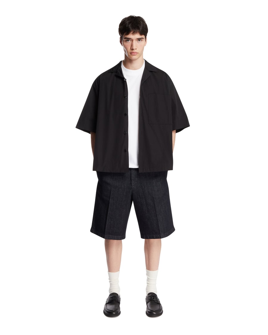Jil Sander Camicia In Cotone Nera, view 3