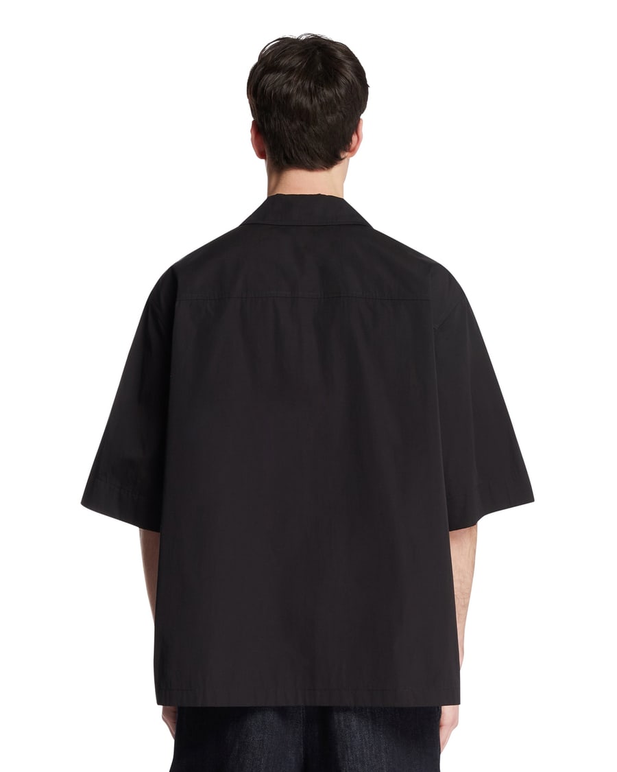 Jil Sander Camicia In Cotone Nera, view 5
