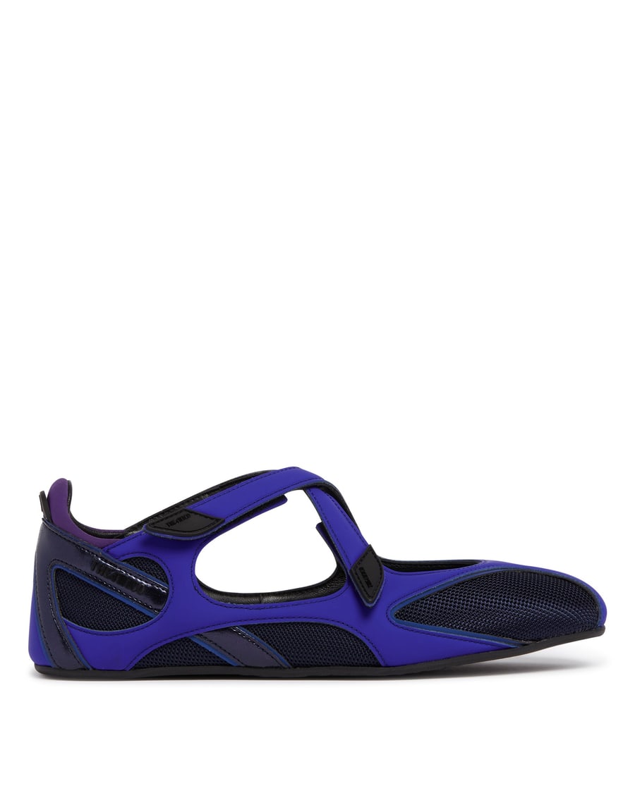 The Attico Ballerine Flat Floor 01 Viola