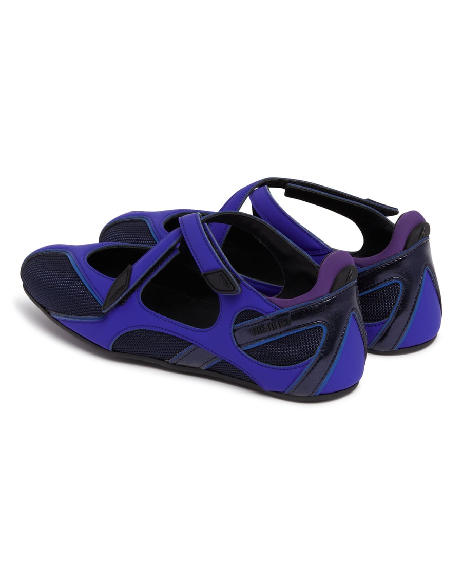 The Attico Ballerine Flat Floor 01 Viola, view 5