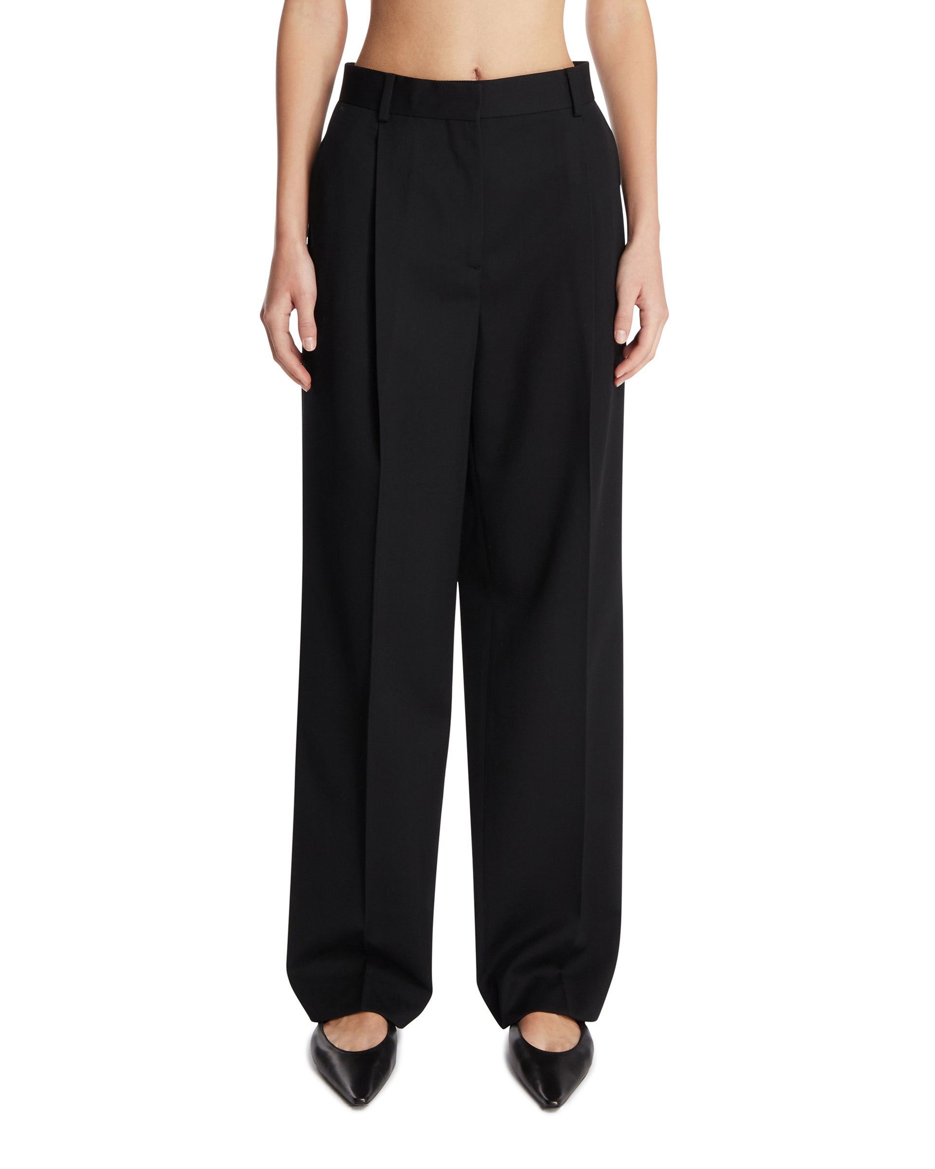 Toteme Pantaloni Sartoriali Neri
