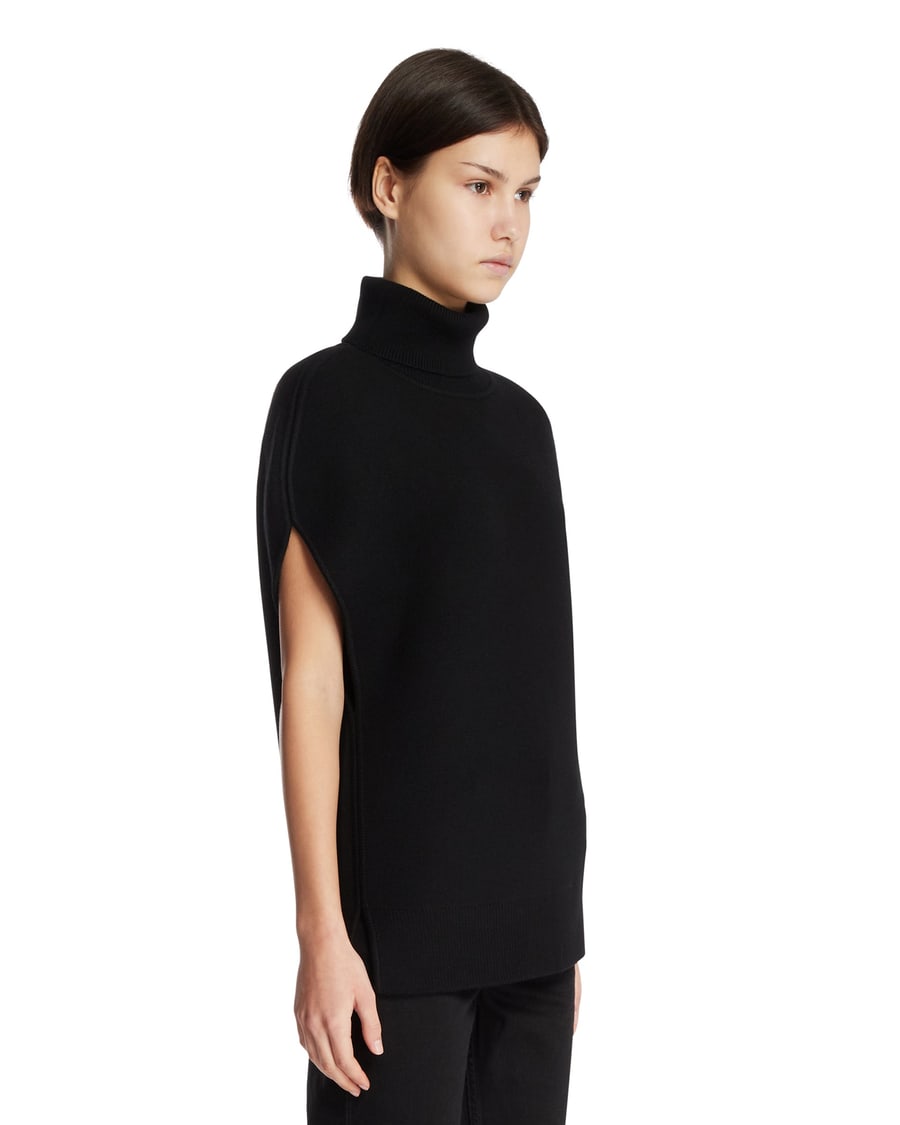 Toteme Pullover A Cappa Nero, view 2