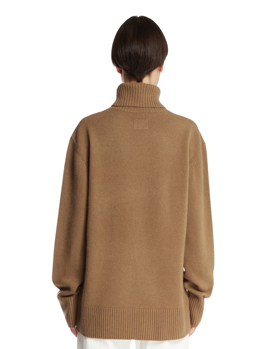 Toteme Pullover A Collo Alto Beige, view 5