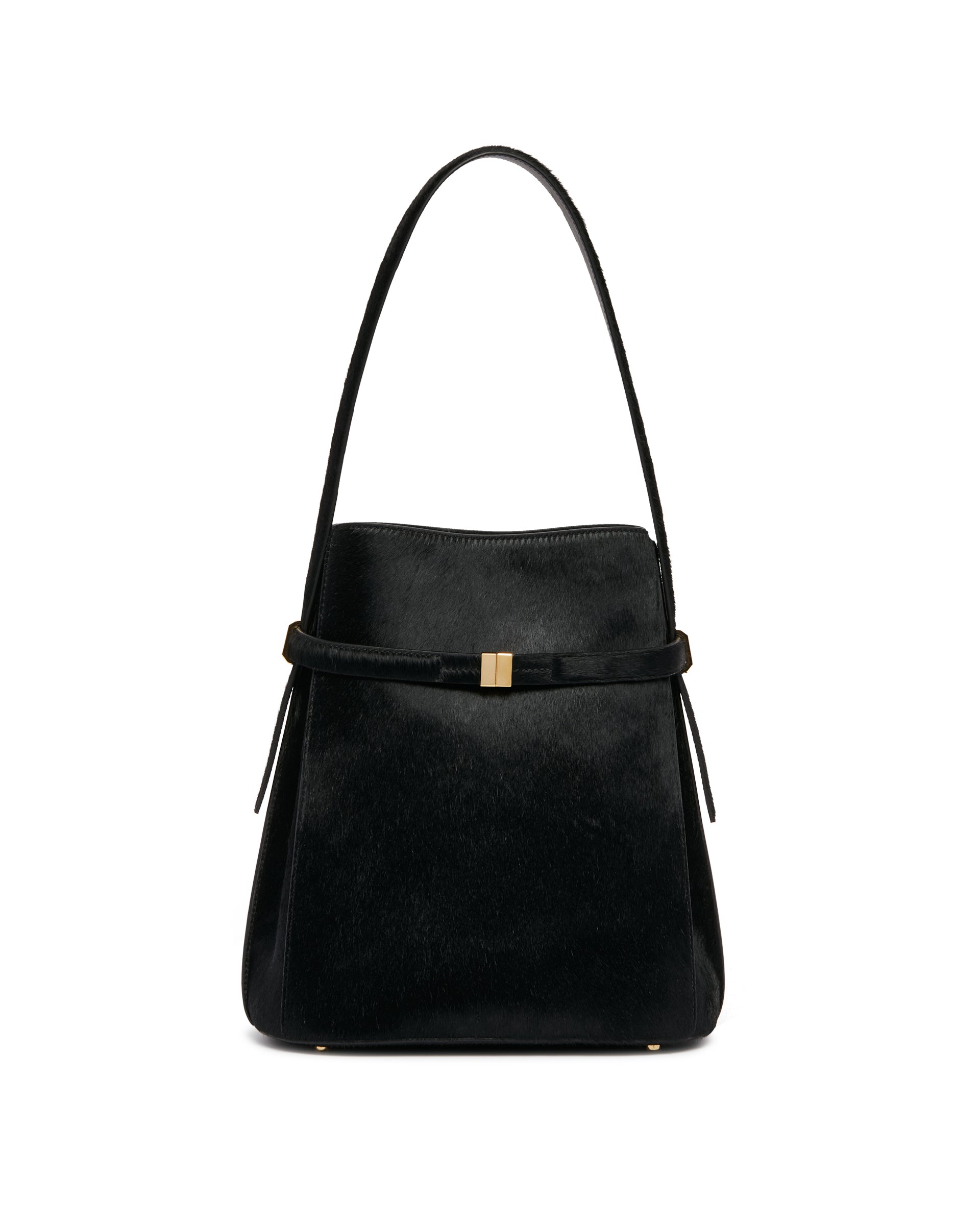 Toteme Borsa Belted In Cavallino Nera