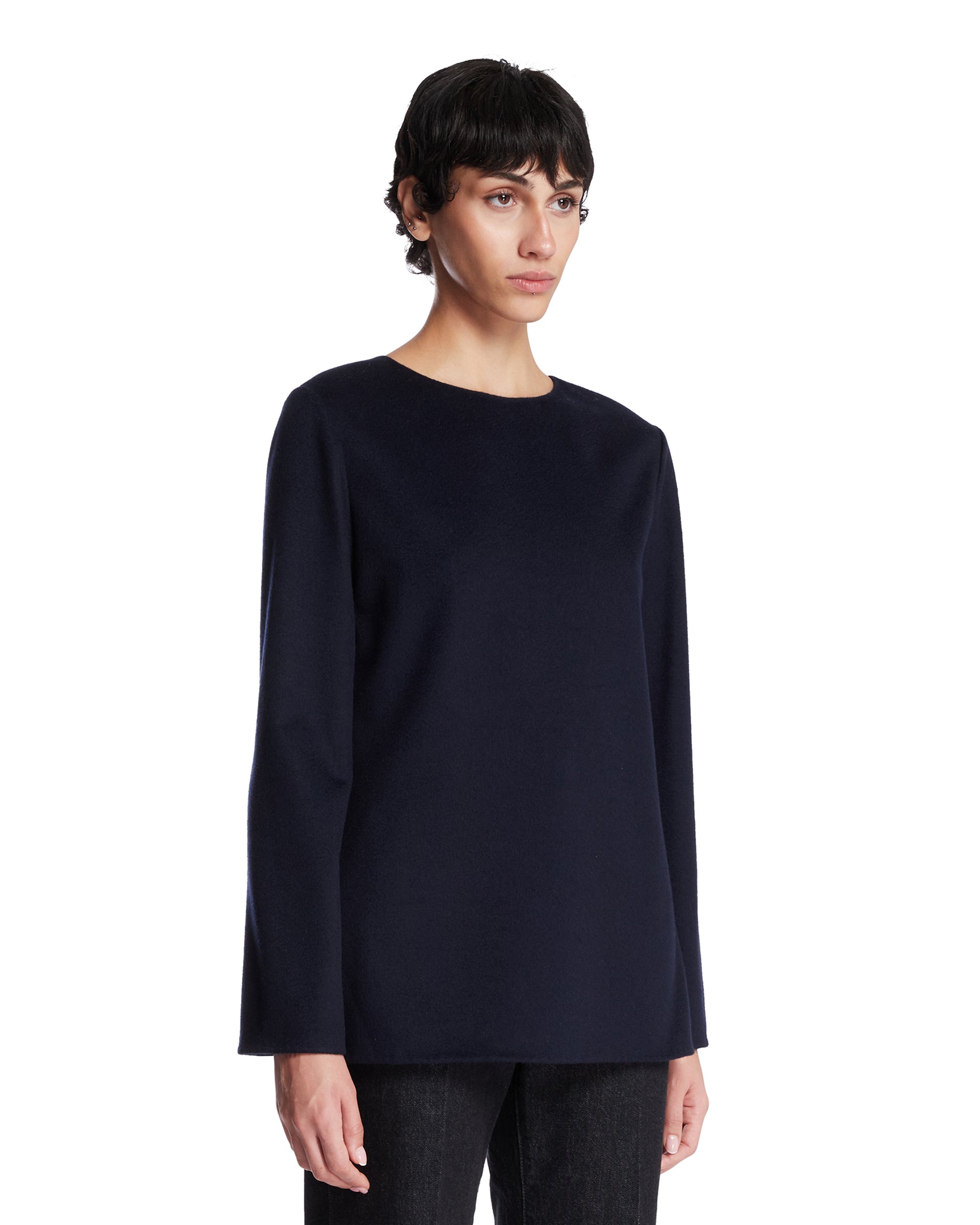 The Row Top In Cashmere Blu, view 2